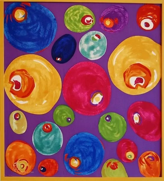 GAIL TOMA All Silk Martini Blueberry Martini©